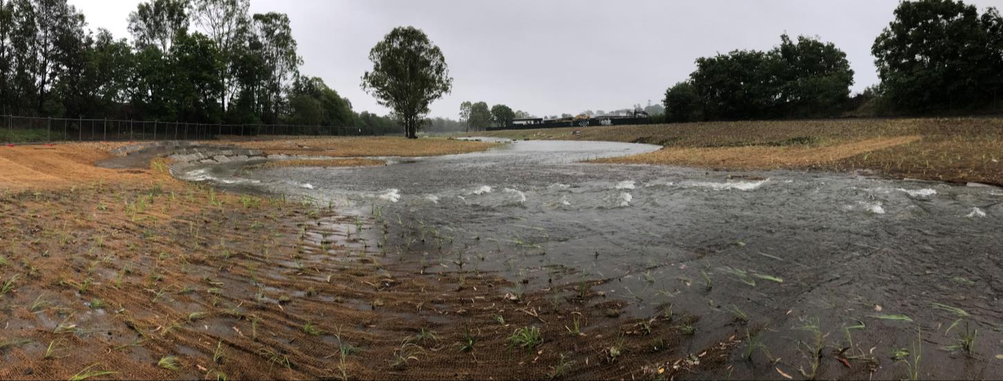 Naturalisation of Small Creek flowing