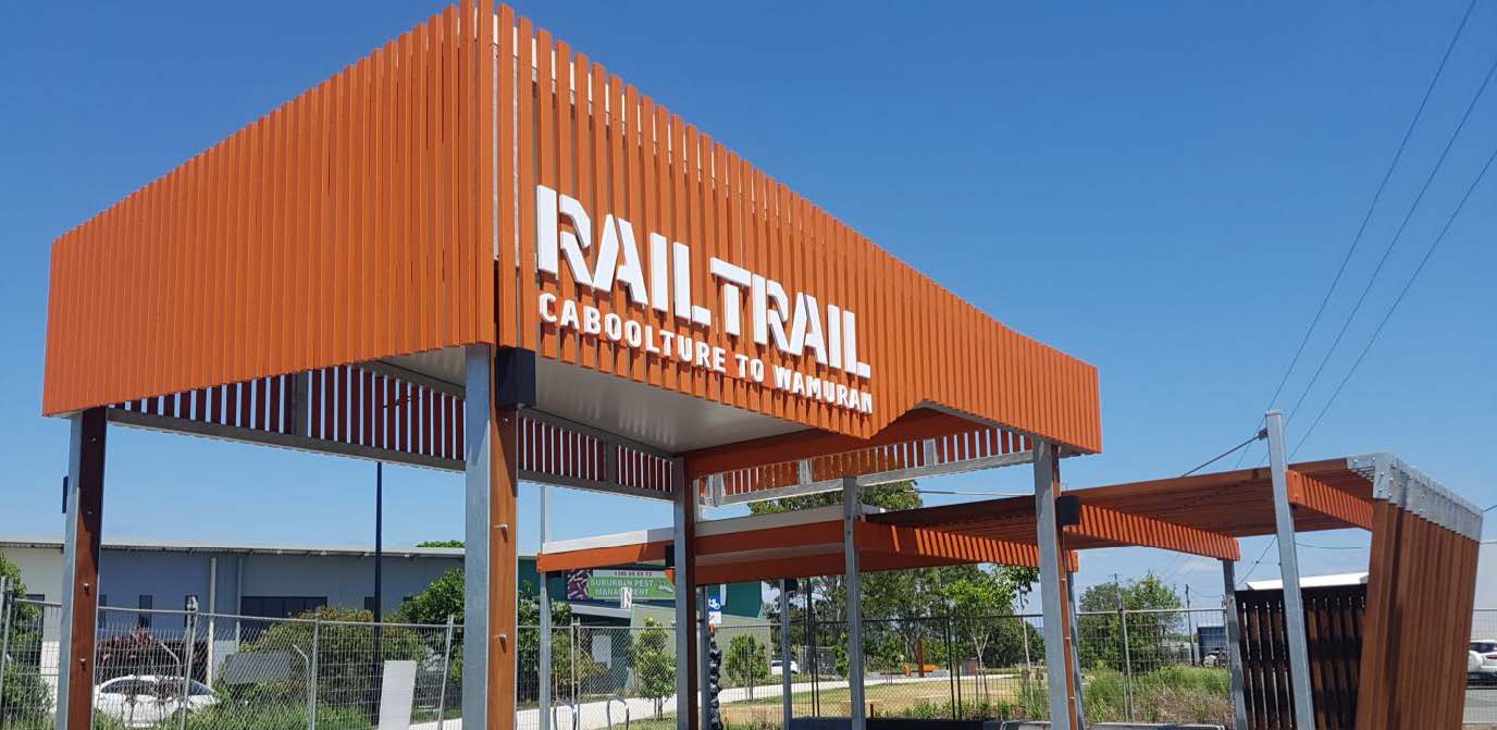 Caboolture to Wamuran Rail Trail Sign