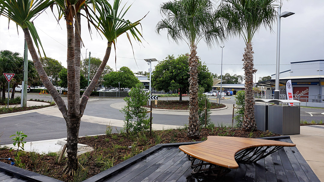 Timari Streetscape benches