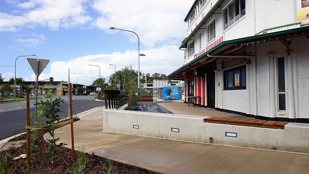 Timari Streetscape walkway