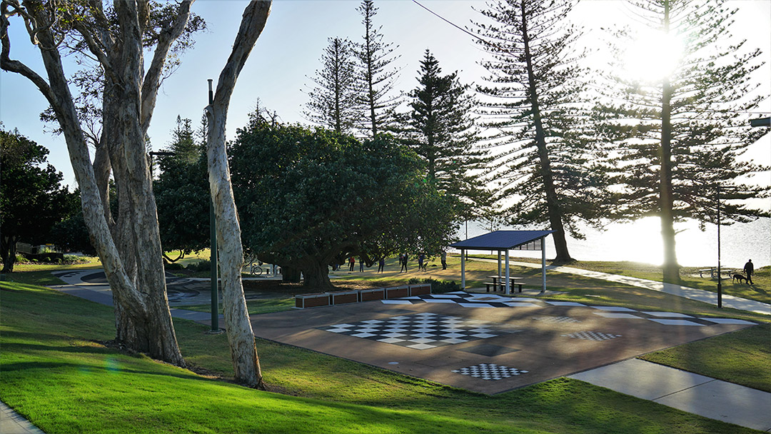 Scarborough Beach Park walkway