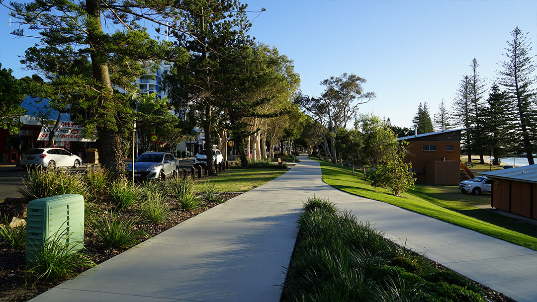 Scarborough Beach Park walk way