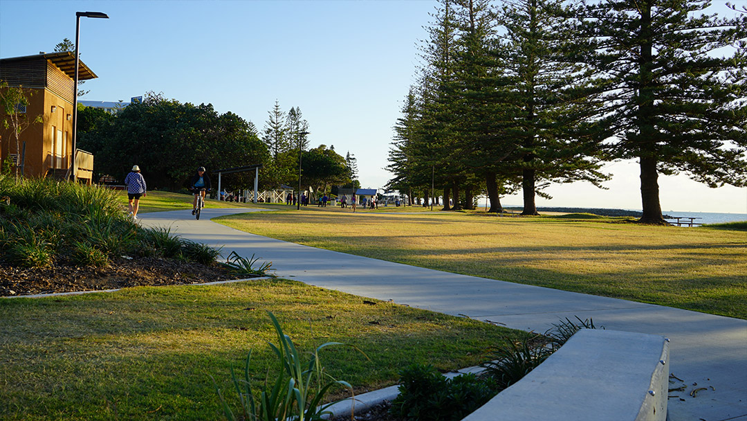 Scarborough Beach Park walk way