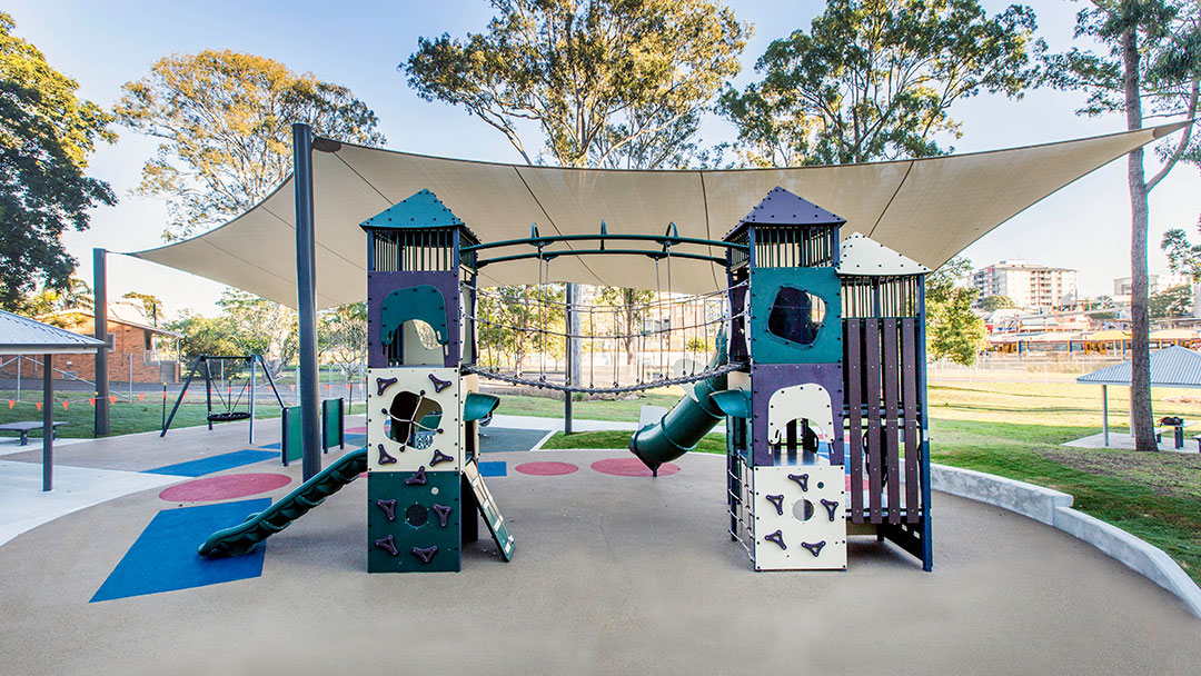 Government parks and public spaces project by TLCC in Indooroopilly Brisbane