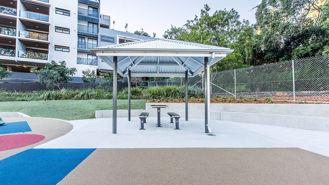 Government parks and public spaces project by TLCC in Indooroopilly Brisbane