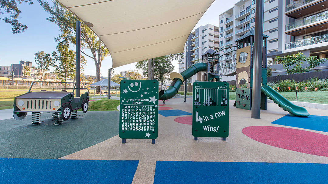 Government parks and public spaces project by TLCC in Indooroopilly Brisbane