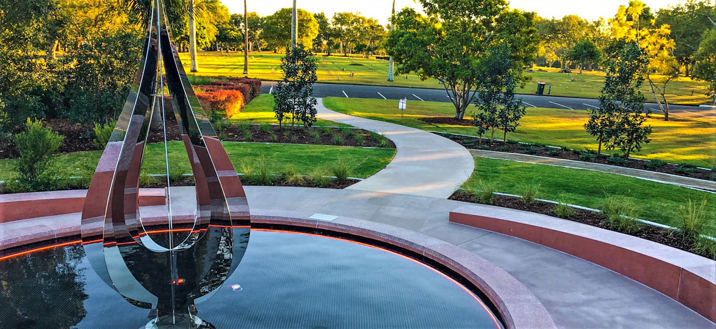 Missing Persons Memorial at Pinnaroo Cemetery project by TLCC