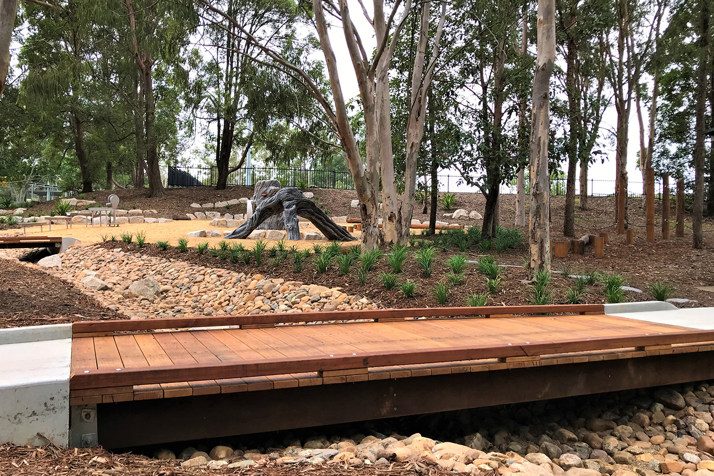 Underwood Park Nature Play project by TLCC