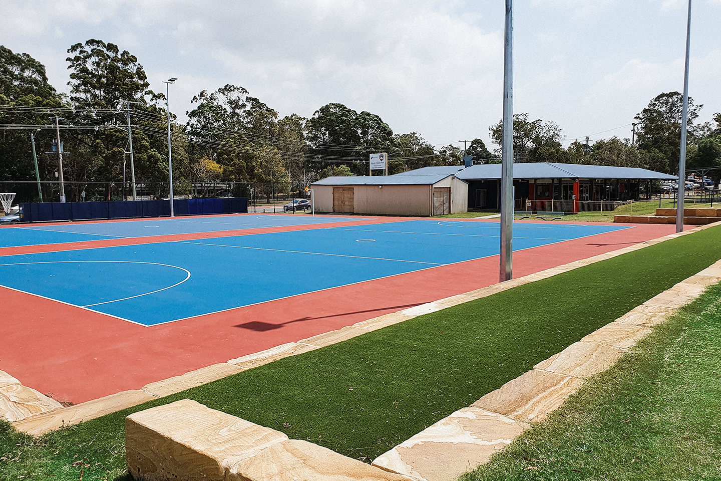 Keith Surridge Multi Purpose Courts project by TLCC